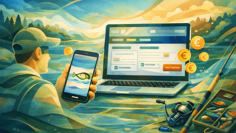 Wie dein Fischereiverein Tageskarten online verkaufen kann