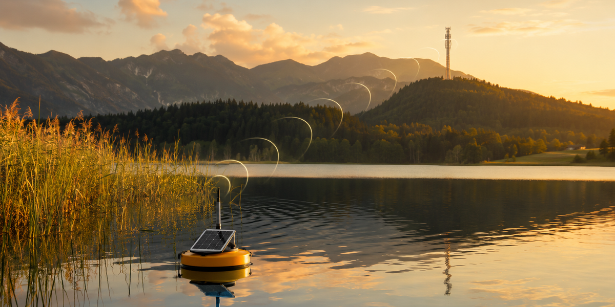 Wenn kein Funknetz am Weiher steht: NB-IoT als Alternative zu LoRaWAN